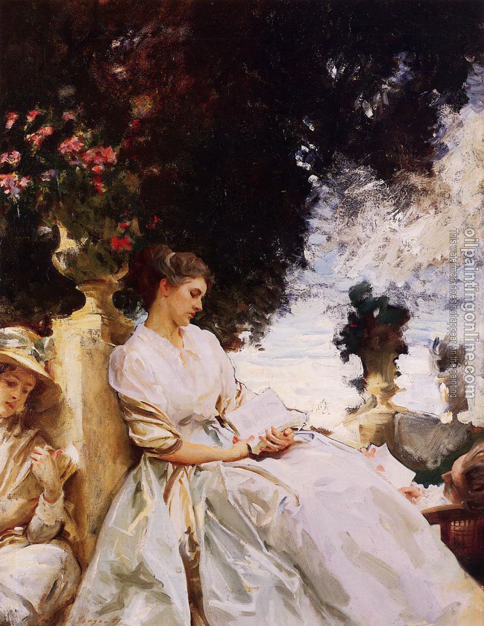 Sargent, John Singer - In the Garden, Corfu